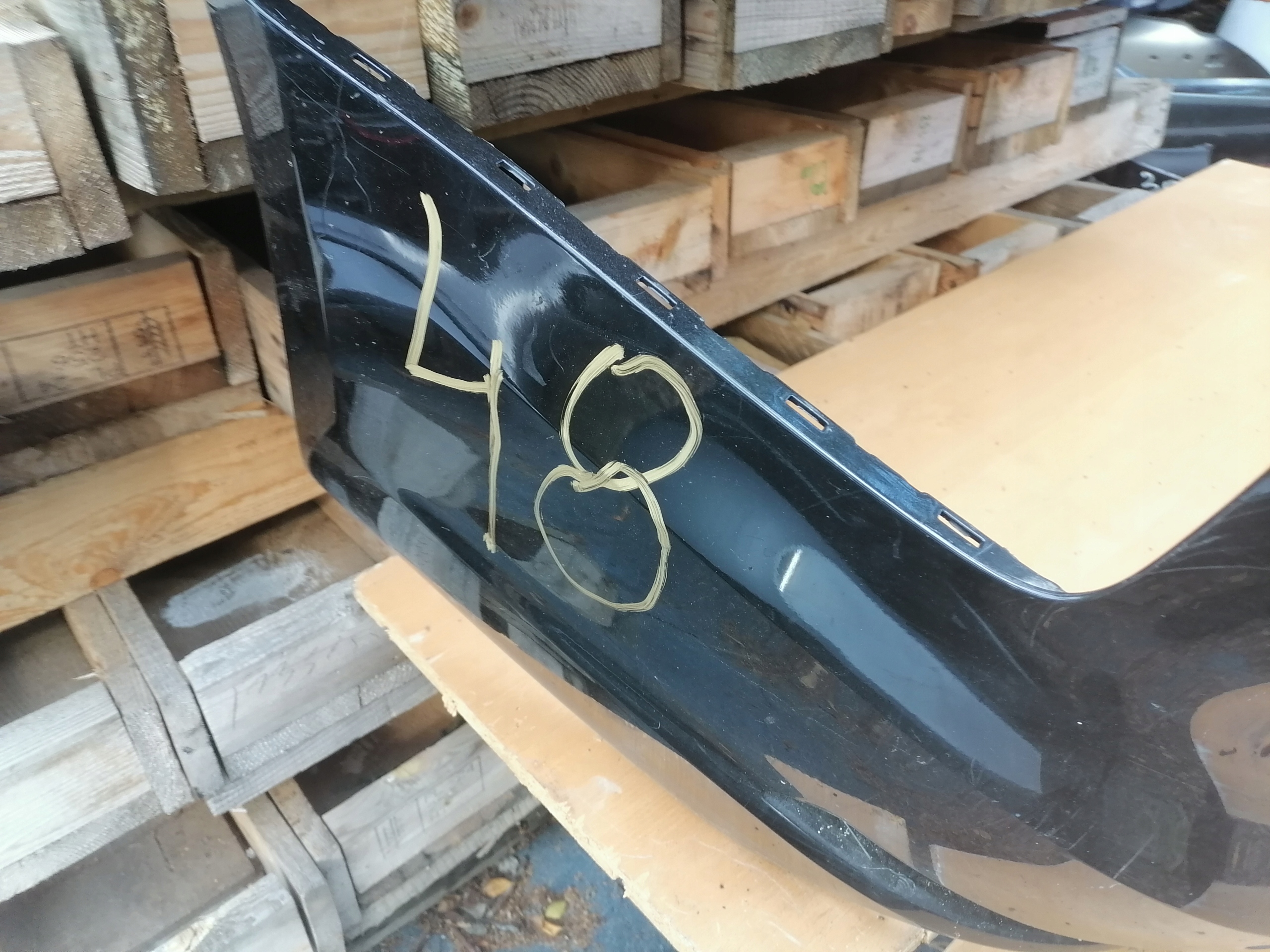 bumper rear part Audi A4 B9 S-LINE PDC AVANT 8W9807511M
