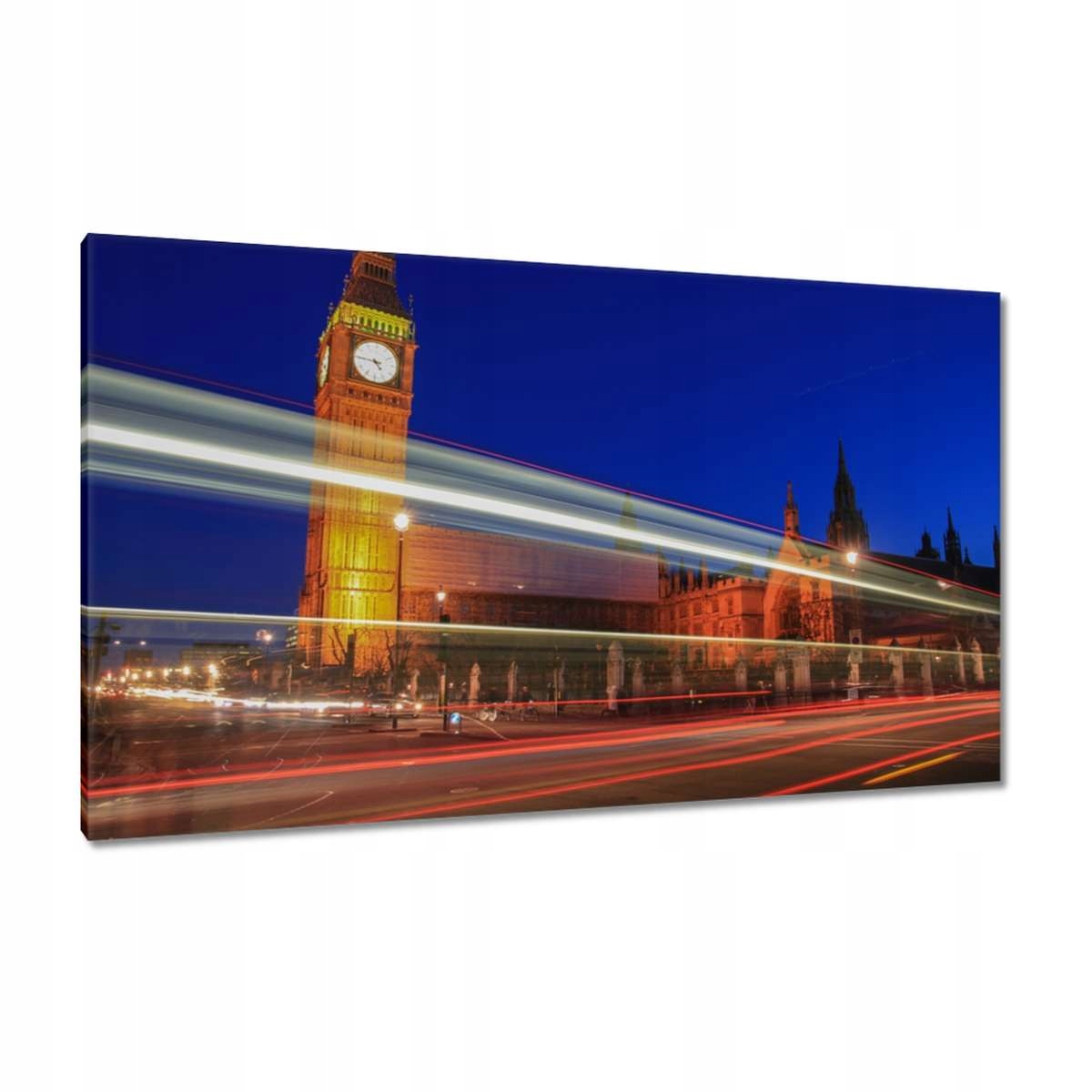 Obrazy 120x70 Vrtal vedle Big Benu hodinové věže v Londýně