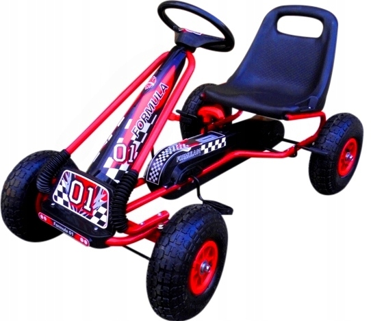 PROMOCJA! GOKART G1 NA PEDAŁA POMPOWANE KOŁA, HAMULEC RĘCZNY