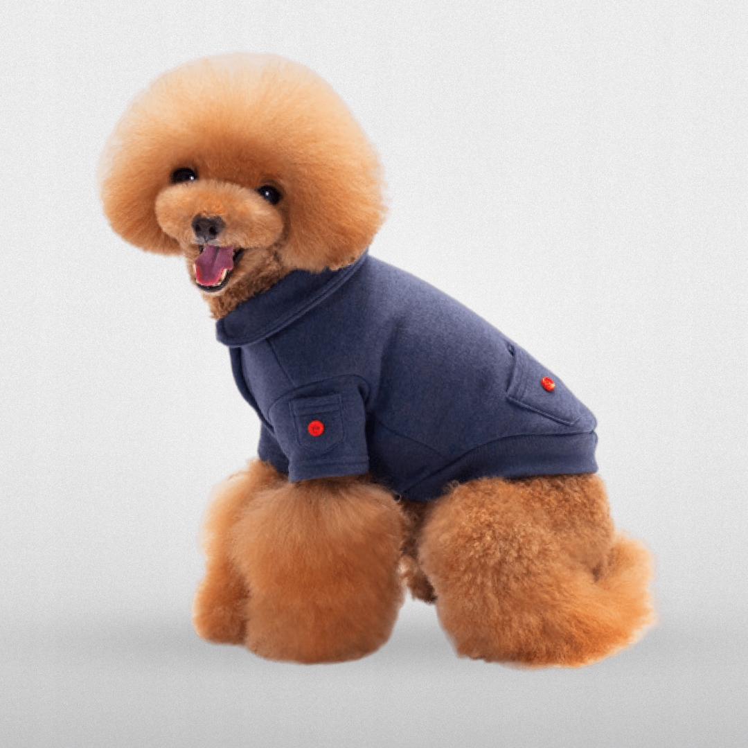 Mikina Pro Psa Měkká S Kapsami, Tmavě Modrá Hello Moon, modrá, velikost XL