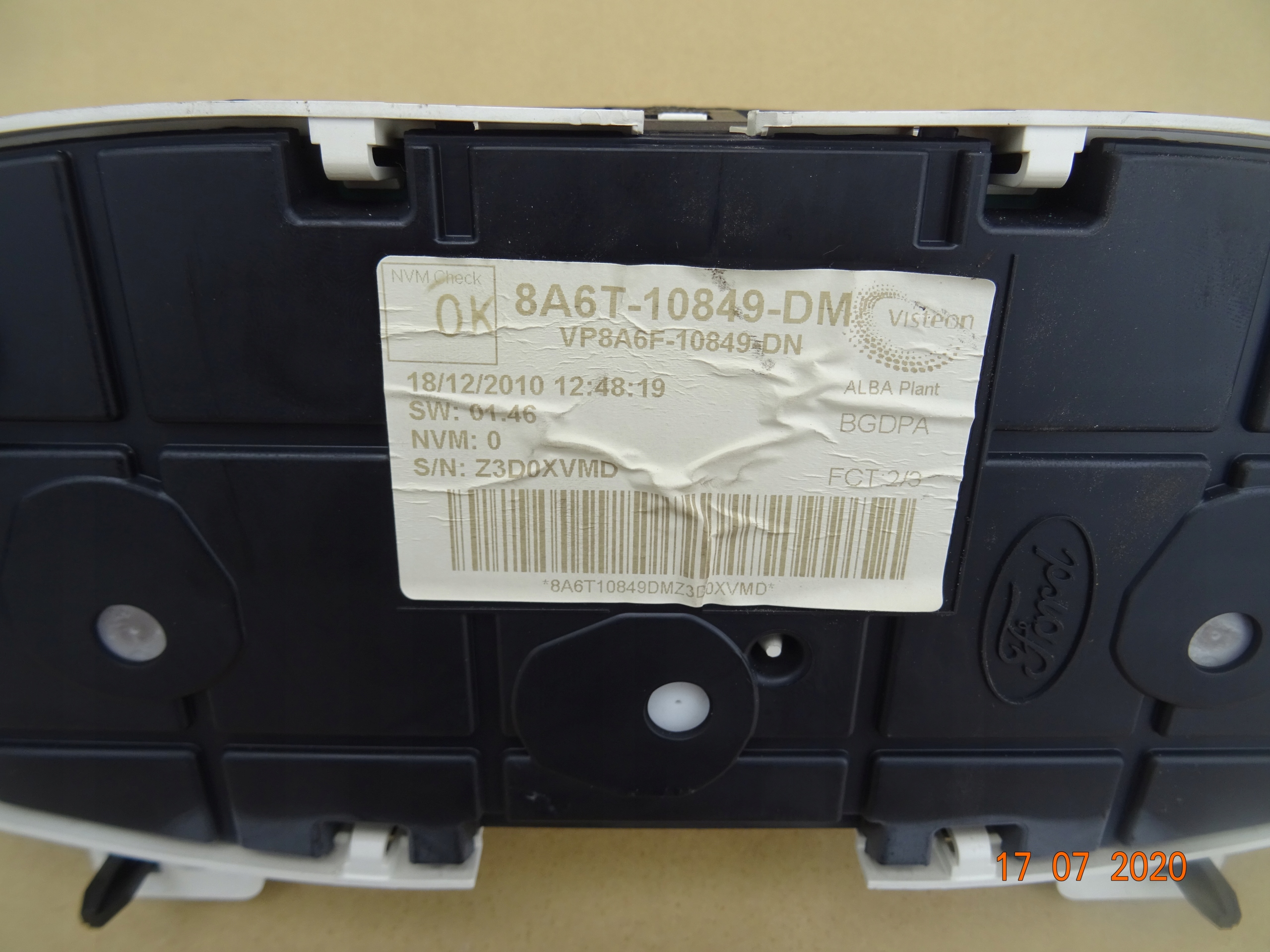 спидометр Ford OE 8A6T-10849-DM