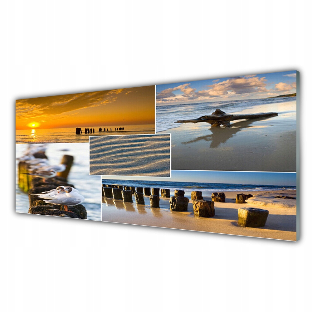 

Obraz akryl na ścianę 125x50 Ocean Plaża Krajobraz