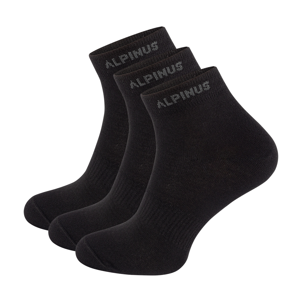 

Skarpety krótkie bezucisku Alpinus 3x czarne 43-46