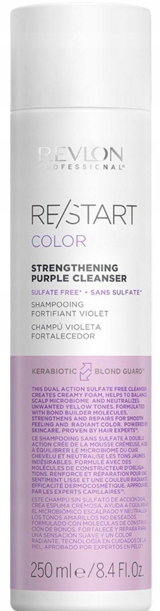 Revlon Restart Color Purple Cleanser Šampón 250ml