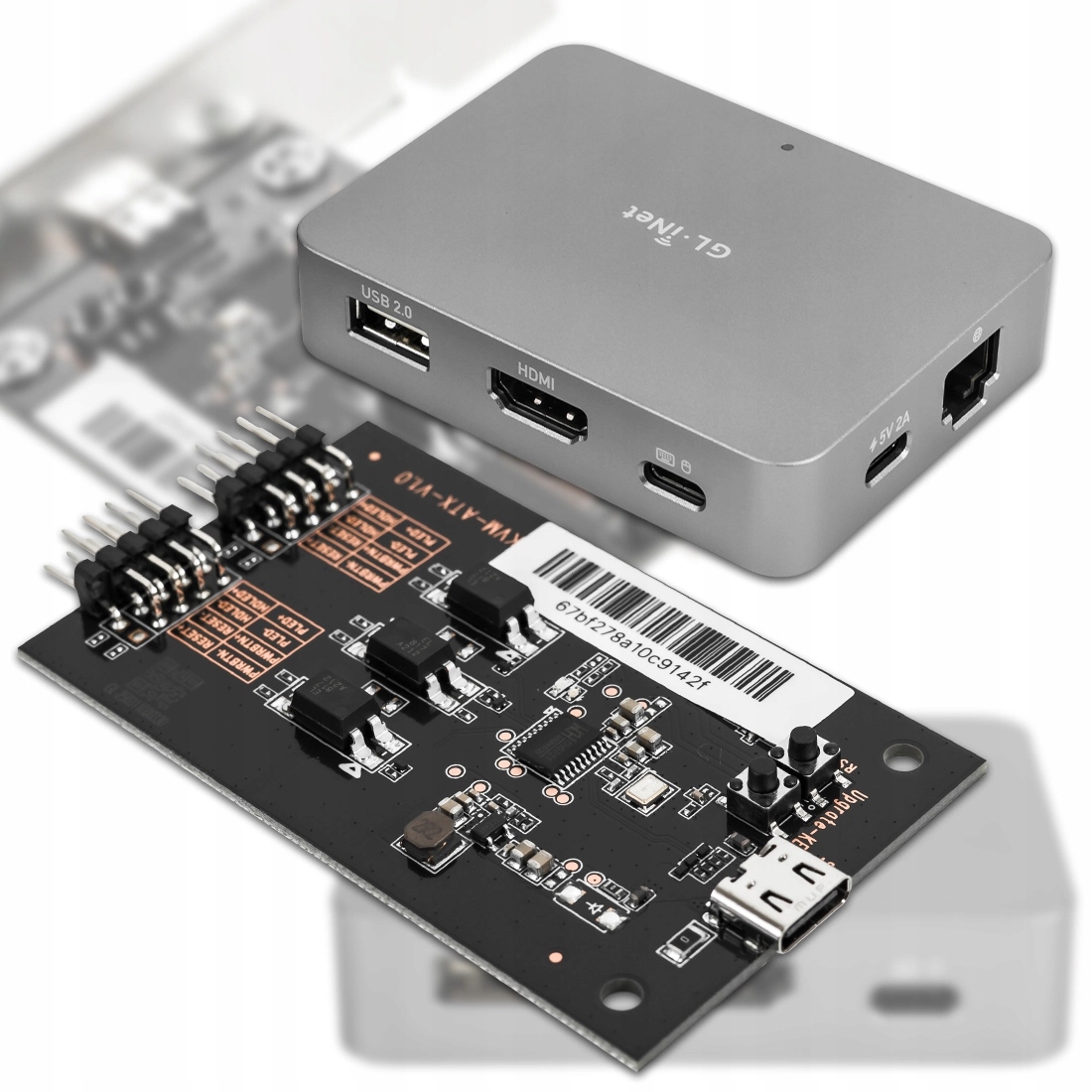 Przełącznik KVM GL.iNet zdalne sterowanie HDMI 4K