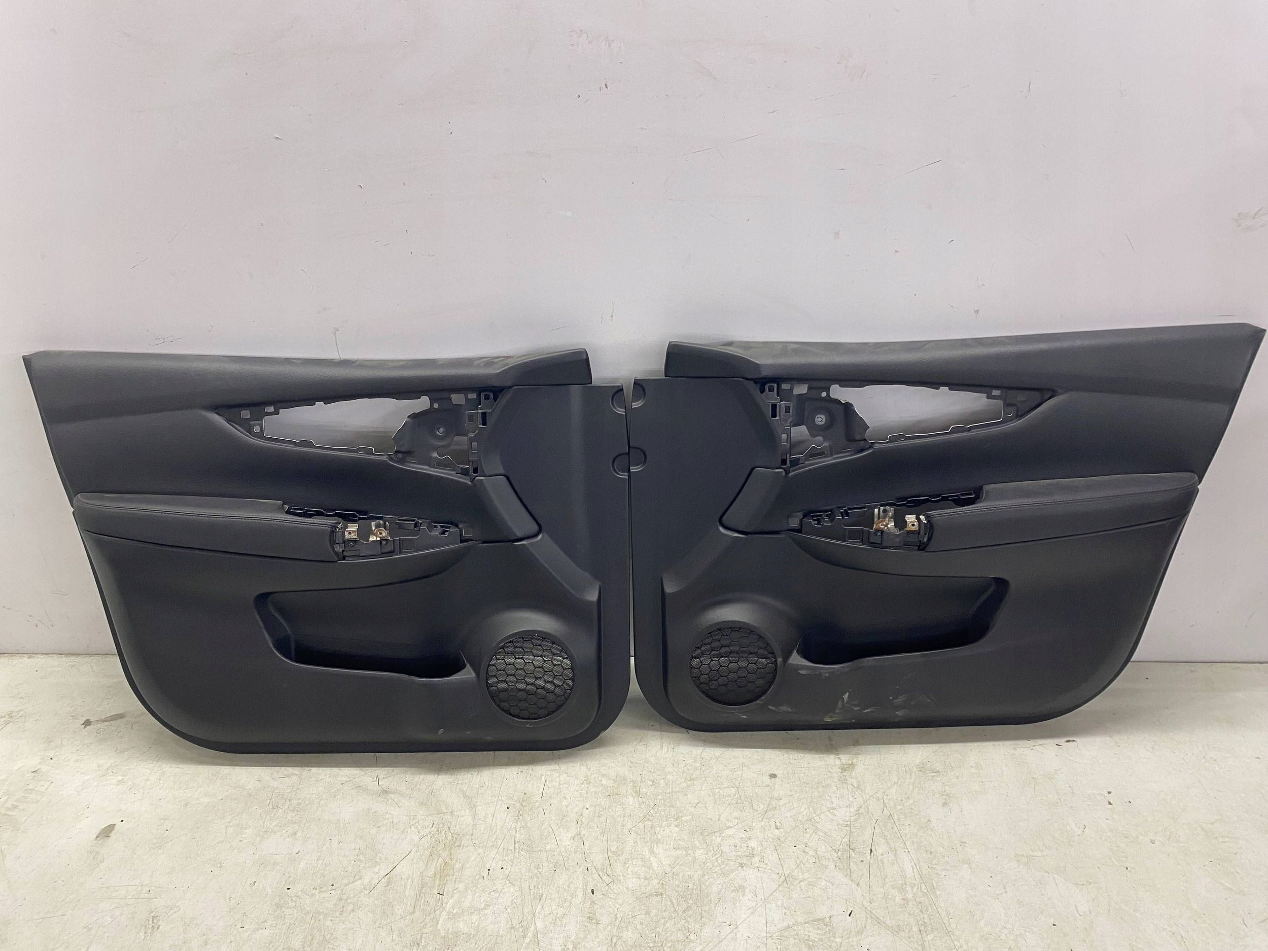 QASHQAI J11 seats side KOMPLET BEZOWE leather ALCANTARA