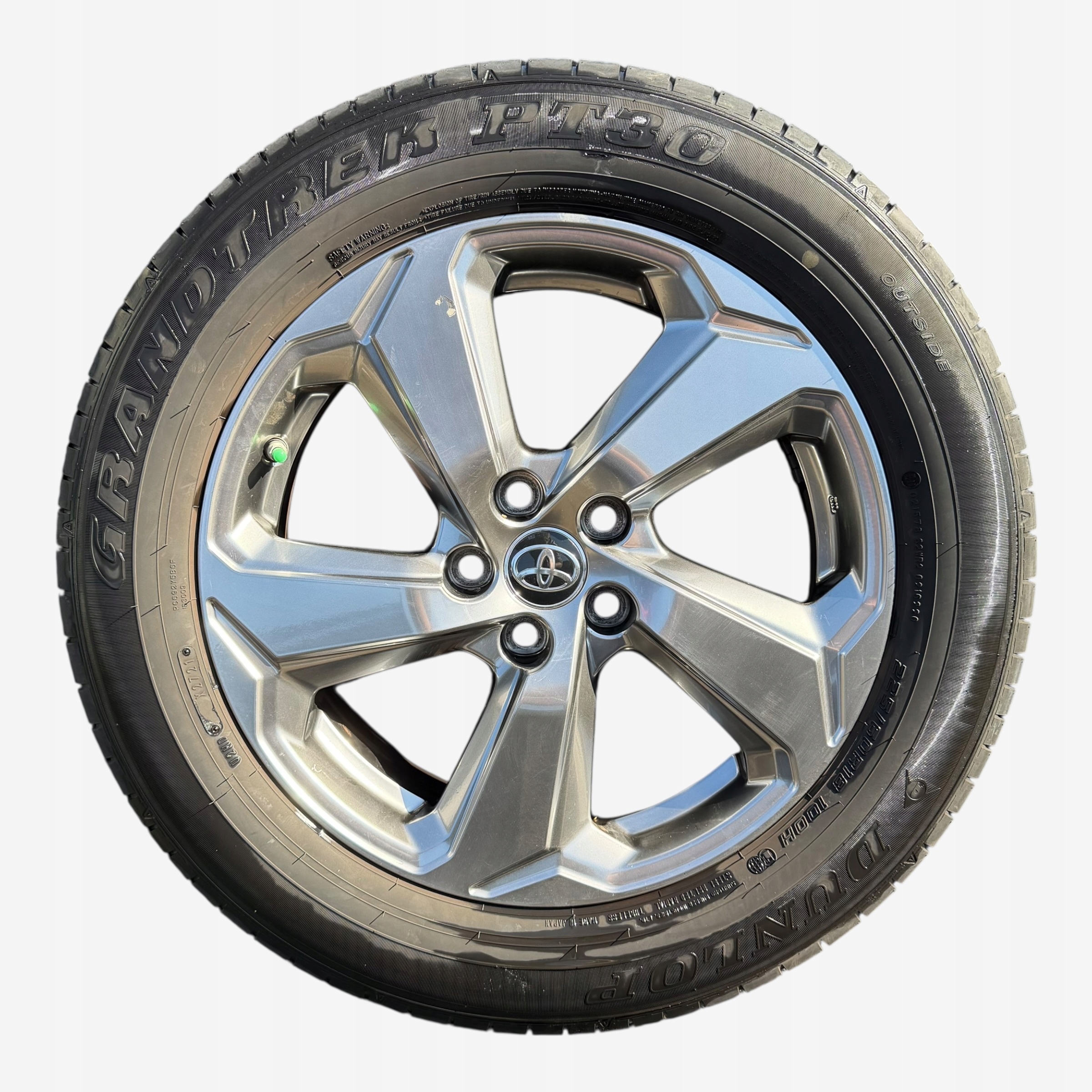 discs wheels tyres TOYOTA RAV4 V DUNLOP 225/60/18" 6MM summer