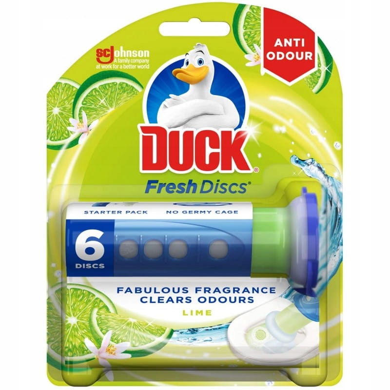 

Duck fresh discs lime żelowe krążki do wc 6 szt