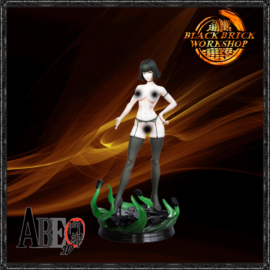 Fubiki Unpainted Abe 3D Měřítko 1/9 (200mm) (nsfw) 3D tisk
