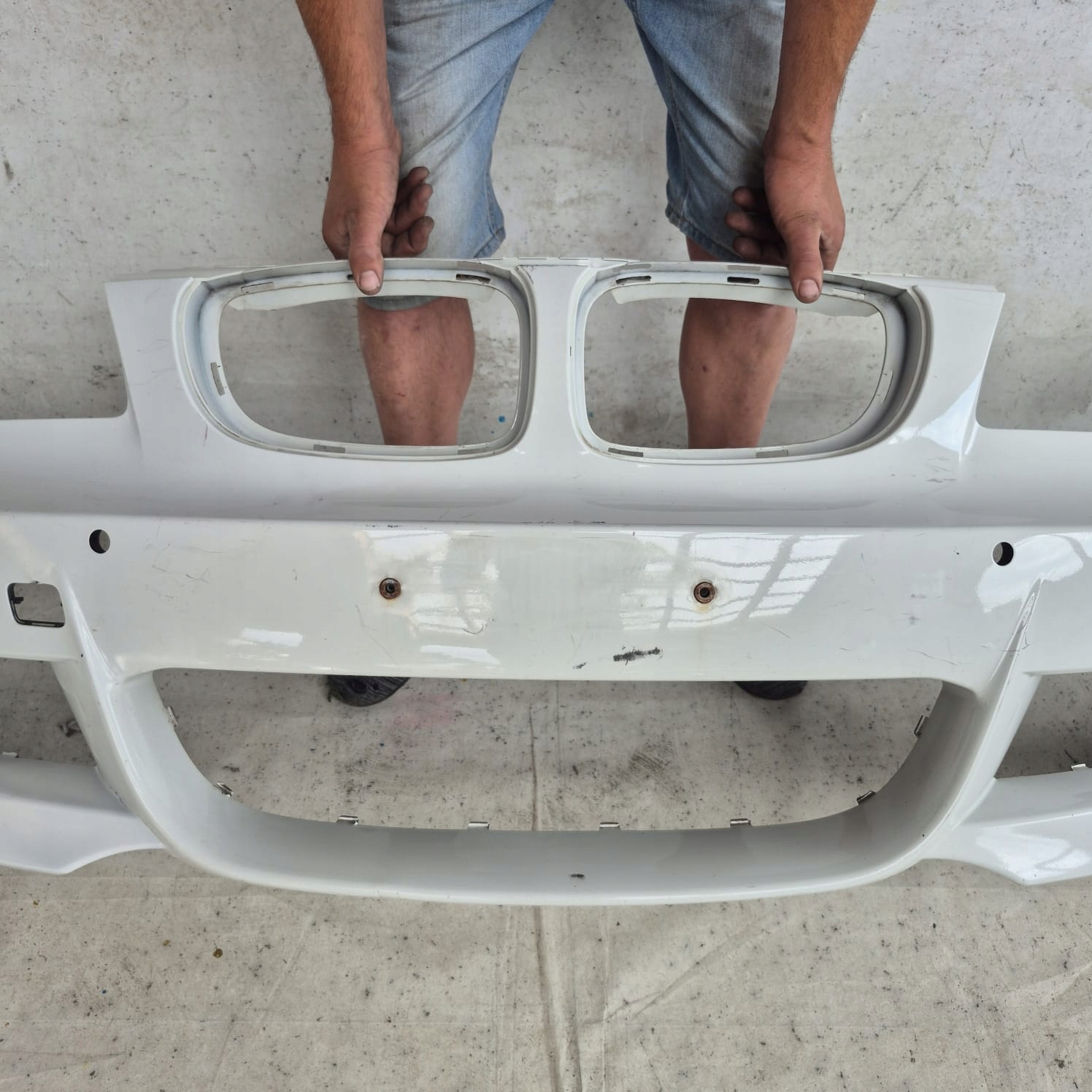 BMW 1 E82 E88 m-packet bumper front front SPR PDC 8045429
