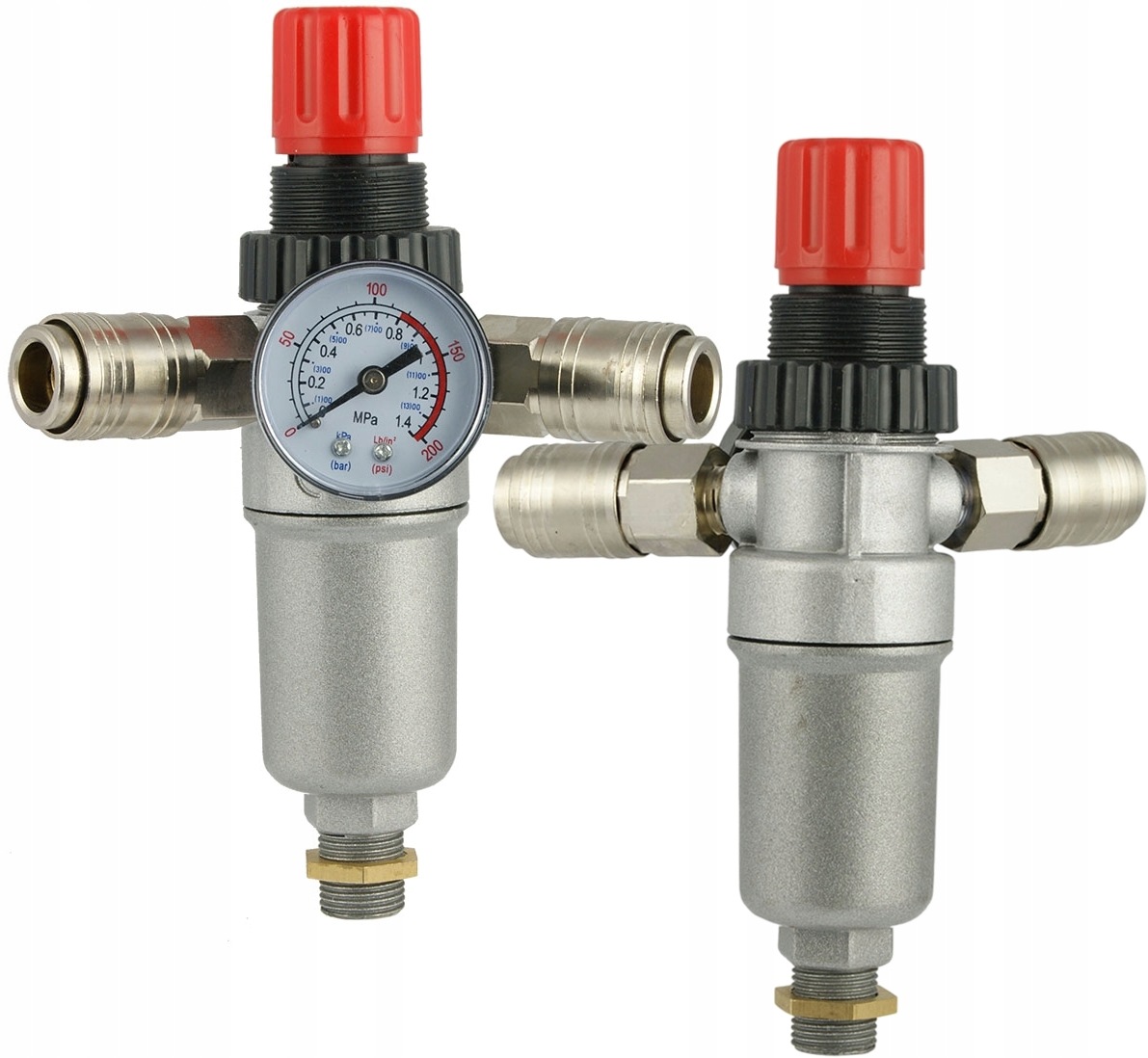 Reduktor ciśnienia 3/8'' do kompresora pionowy SL3000-03C