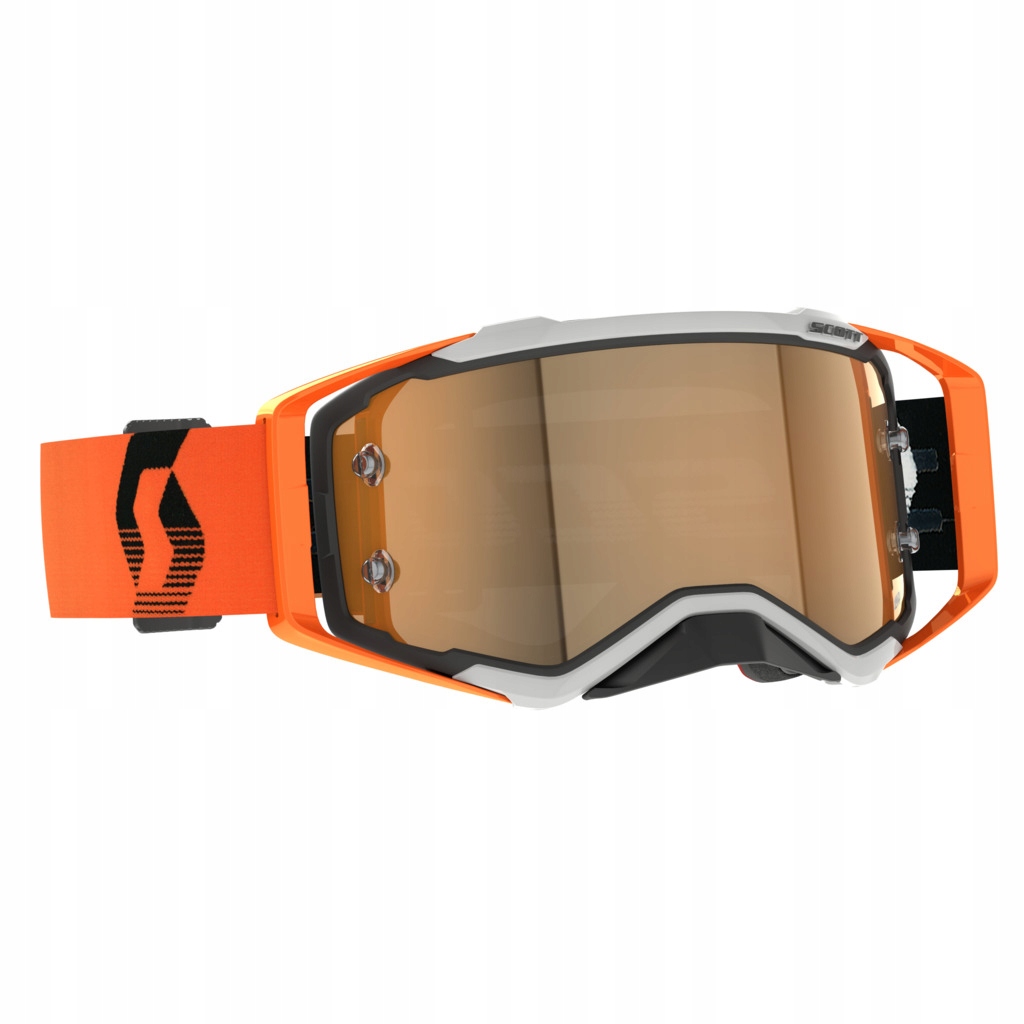 Okuliare Scott Prospect Amplifier Oranžové Works Motocross Enduro Offroad