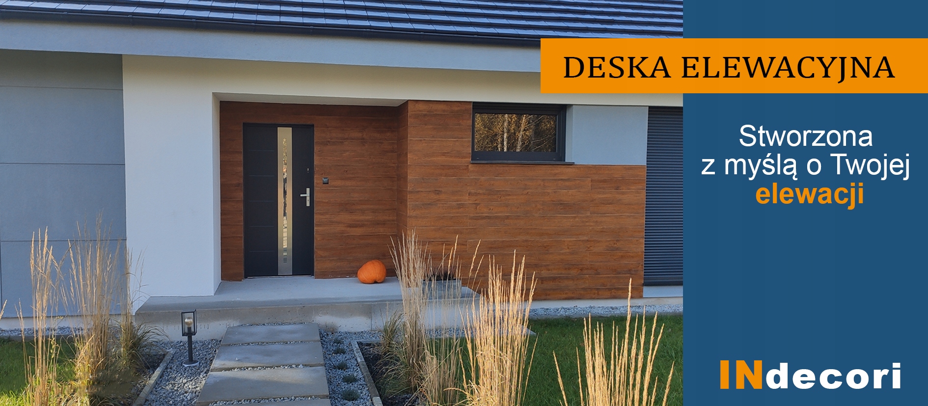 DESKA ELEWACYJNA Elastyczna Imitacja Deski PRÓBKI Kolor producenta INDECORI - próbki
