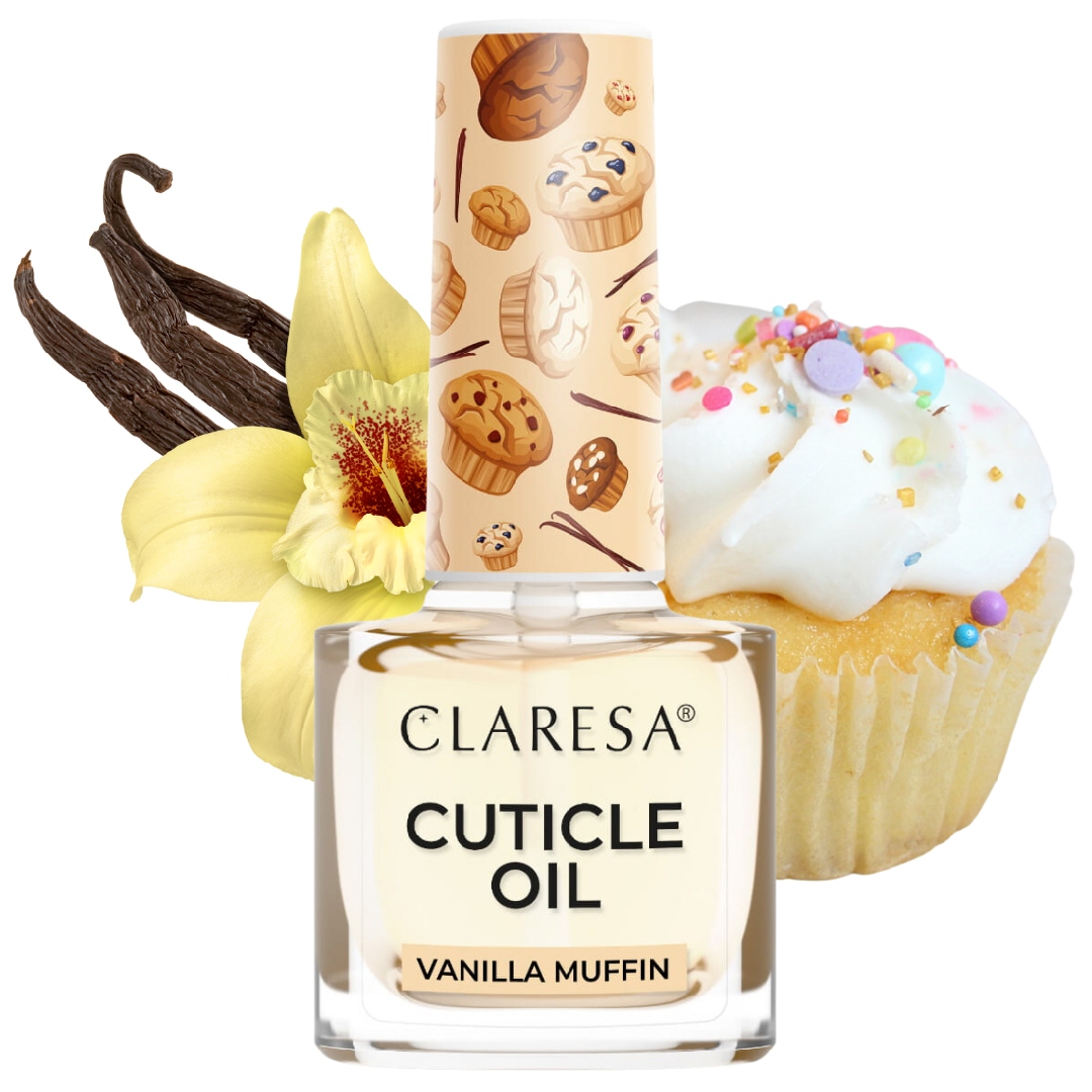 

Claresa Oliwka do skórek Vanilla Muffin 5ml