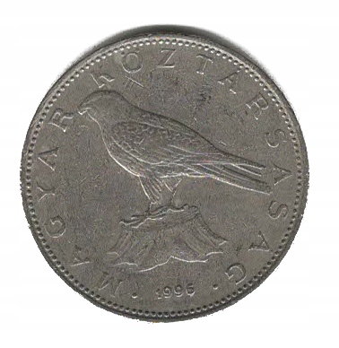 Węgry 50 forintów 1996 rok Sokół