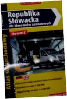 Republika Słowacka atlas samochodowy - zbiorowa