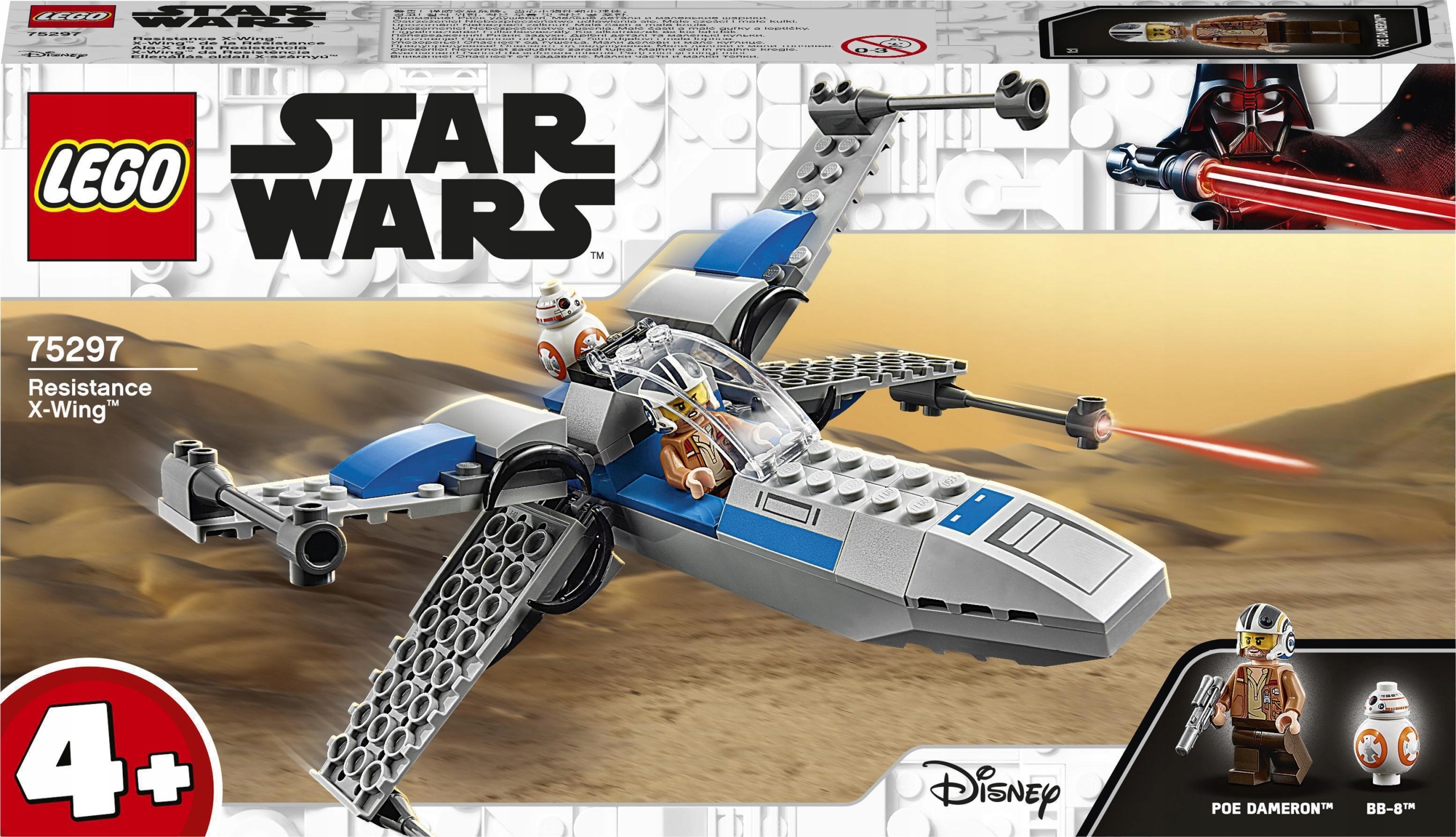 

Lego 75297 Star Wars X-wing Ruchu Oporu Klocki