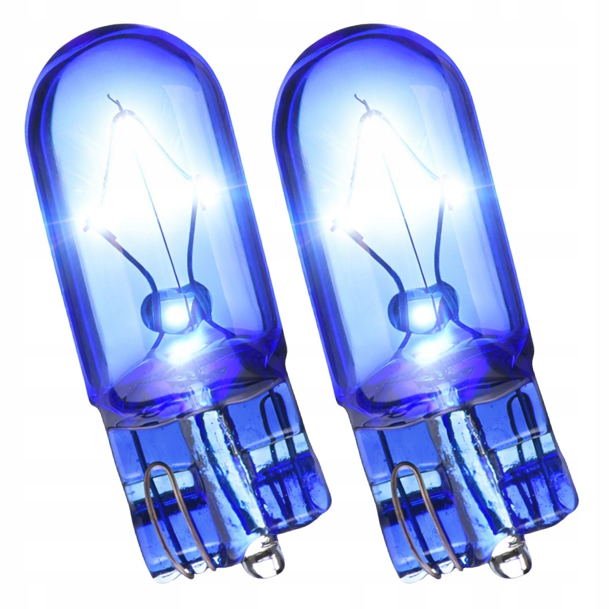 2x Żarówki W5W White Xenon Effect T10 12V 5W białe ok. 5000K 5W5