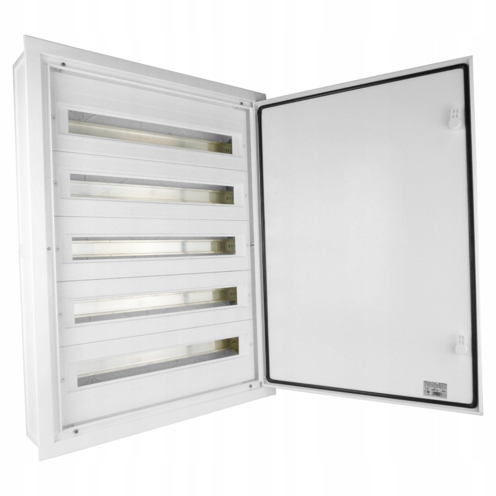 Rozdzielnica Podtynkowa Modułowa 120 Modułów 5X24 IP54 Z Aluminiowymi