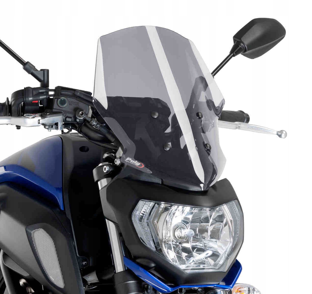 9667H - PUIG ВЕТРОВОЕ СТЕКЛО ОБТЕКАТЕЛЬ TOURING YAMAHA MT-07 2018-2020