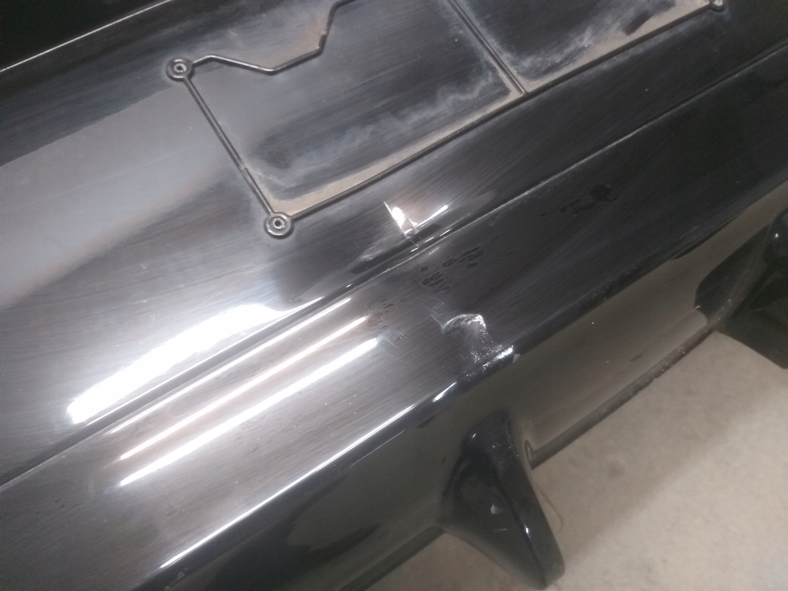 STOSSSTANGE HECK MERCEDES CLA W118 AMG A35 A45