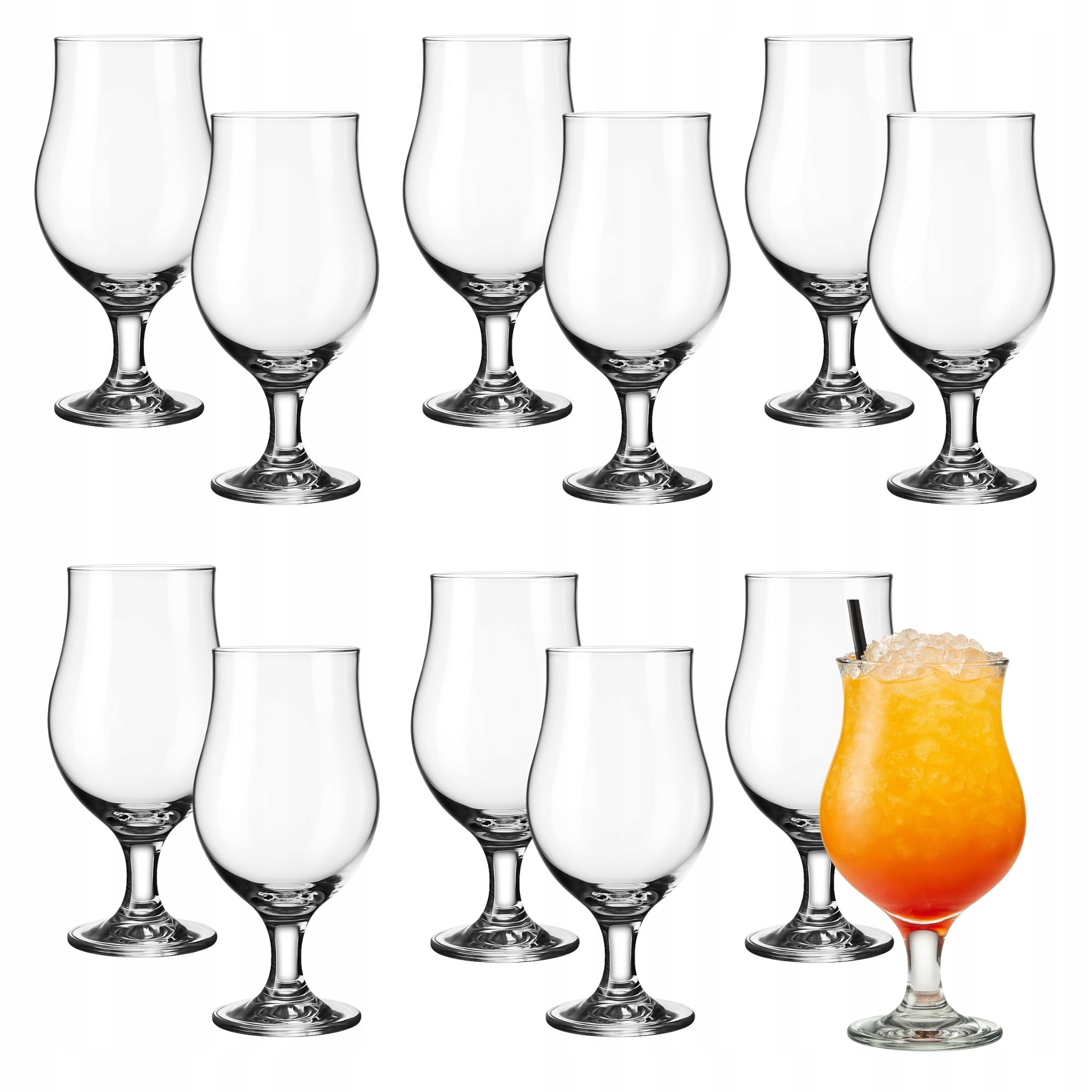 12 x Sklenice Skleničky 570 ml do pivních nápojů džusu a nápojů Pokal