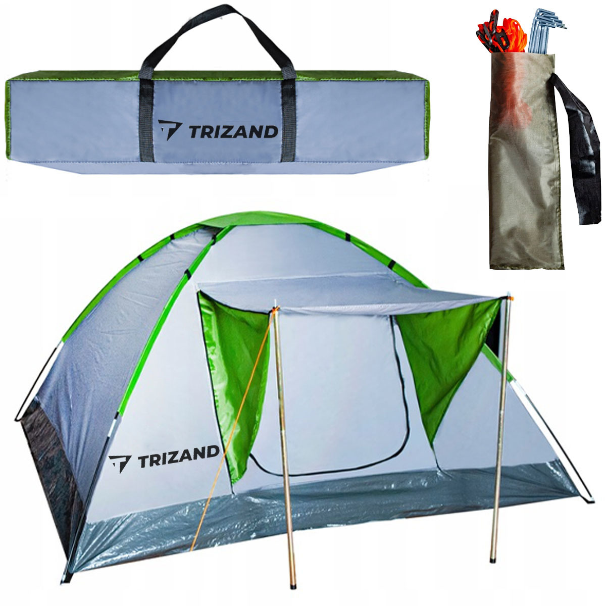 Stan pro 4 osoby, voděodolný, s kšiltem, 200 x 200 cm