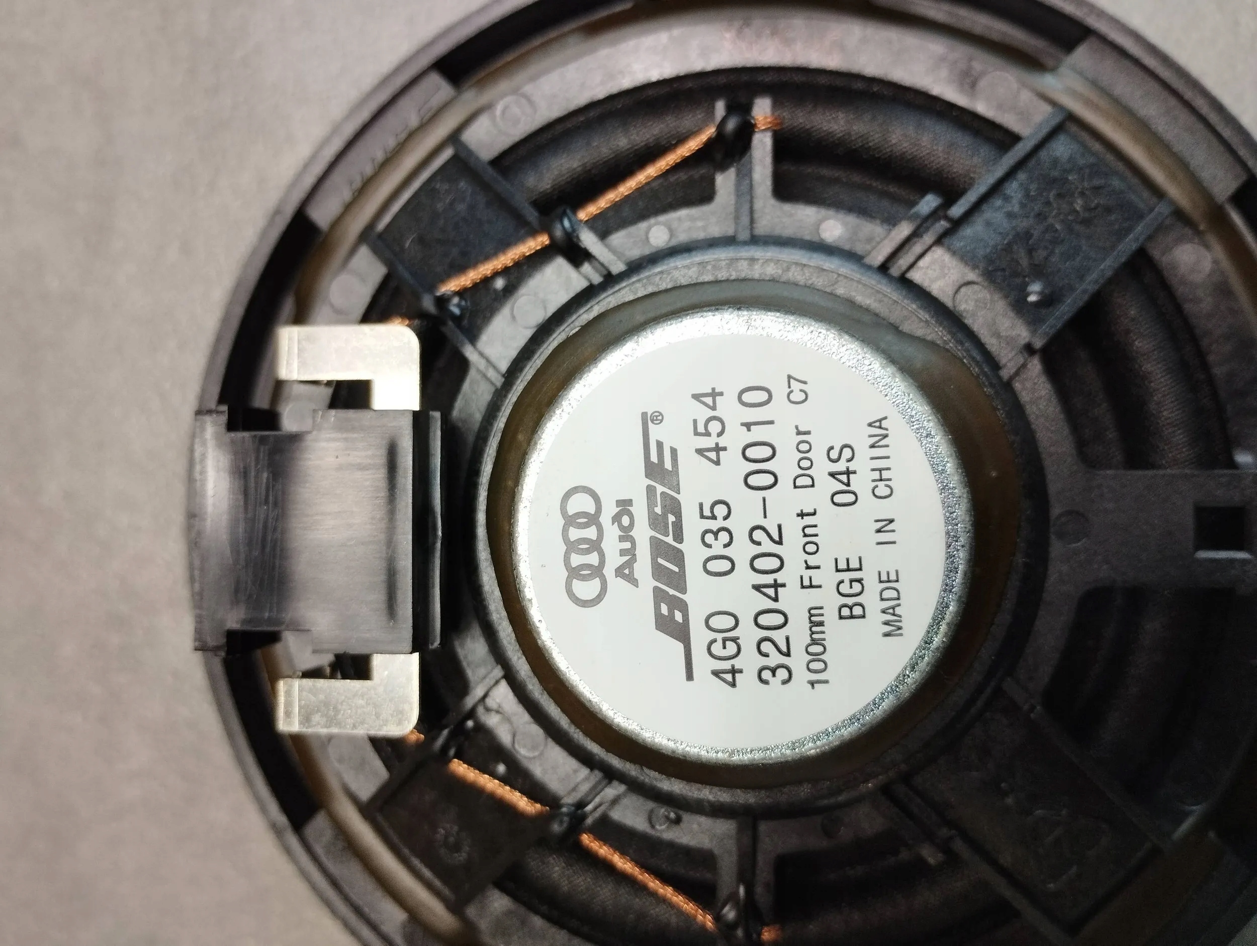 AUDI A6 C7 speakers amplifier BOSE 4G5035223B