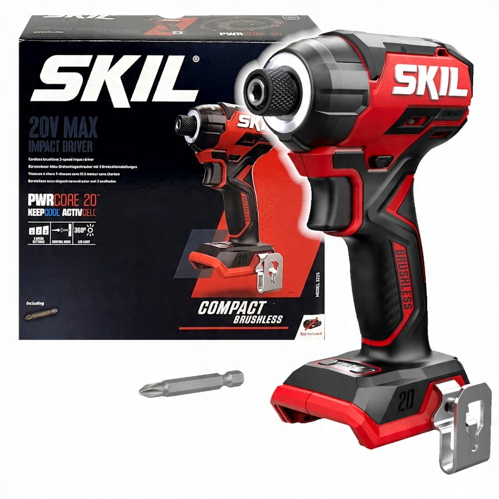 

Wkrętarka udarowa Skil 20V 3225 Ca 250Nm Body
