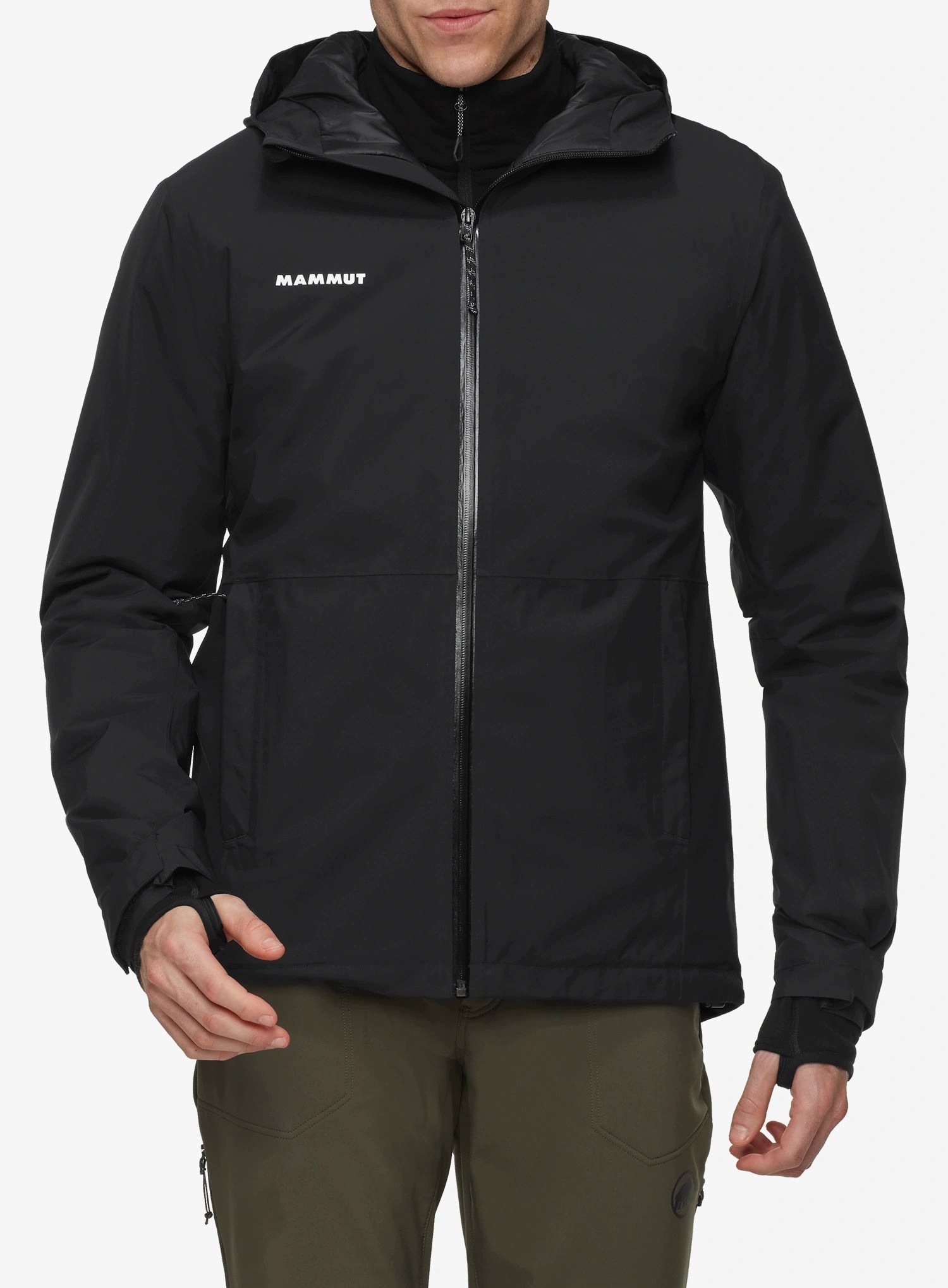 Kurtka ocieplana Mammut Linard Hs Thermo Hooded Jacket black XL