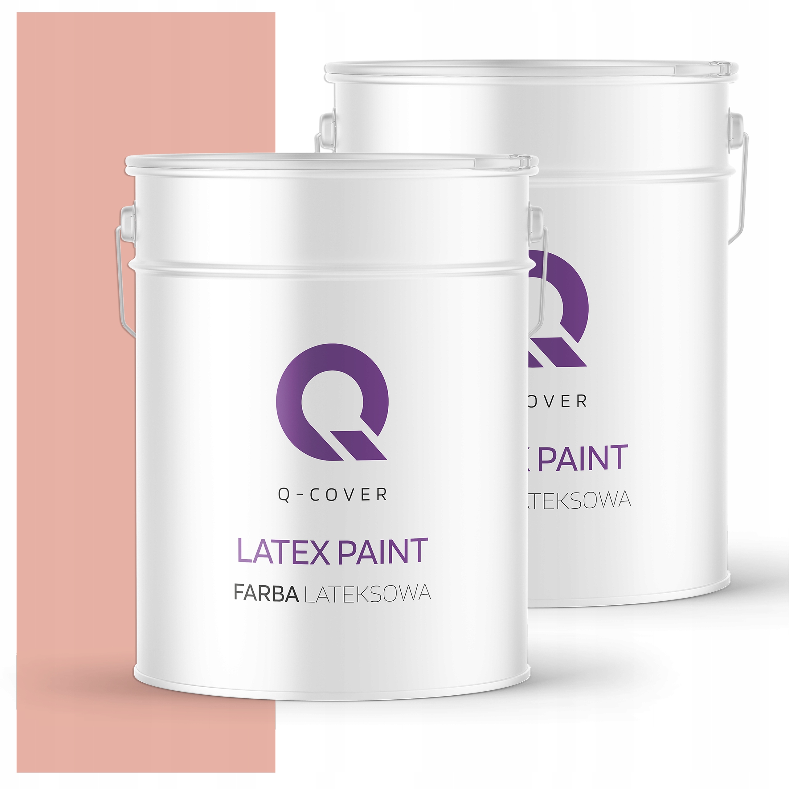 Latexová farba na interiér steny Stropy 10L Hlboká lososová matná svetlá