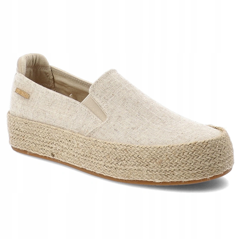 Dámské espadrilky Big Star, béžové, TT274089