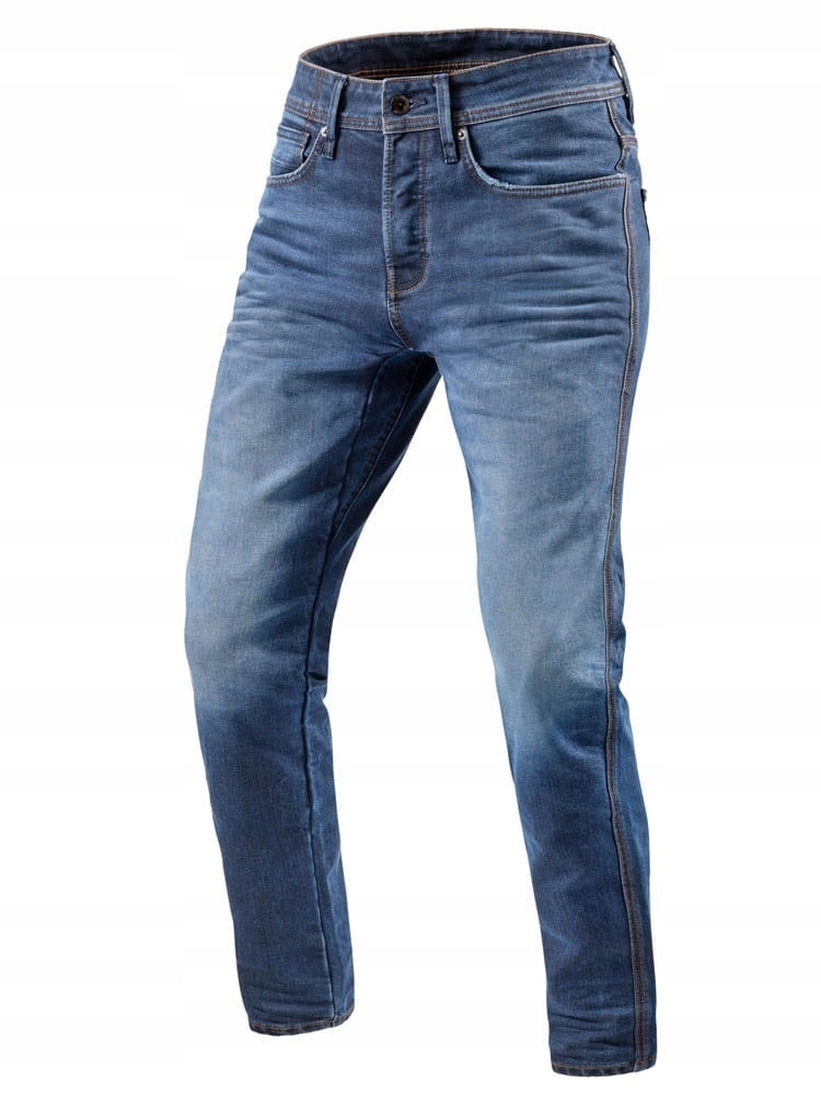 Rev'it Reed Sk Medium Blue Nohavice Jeans Moto