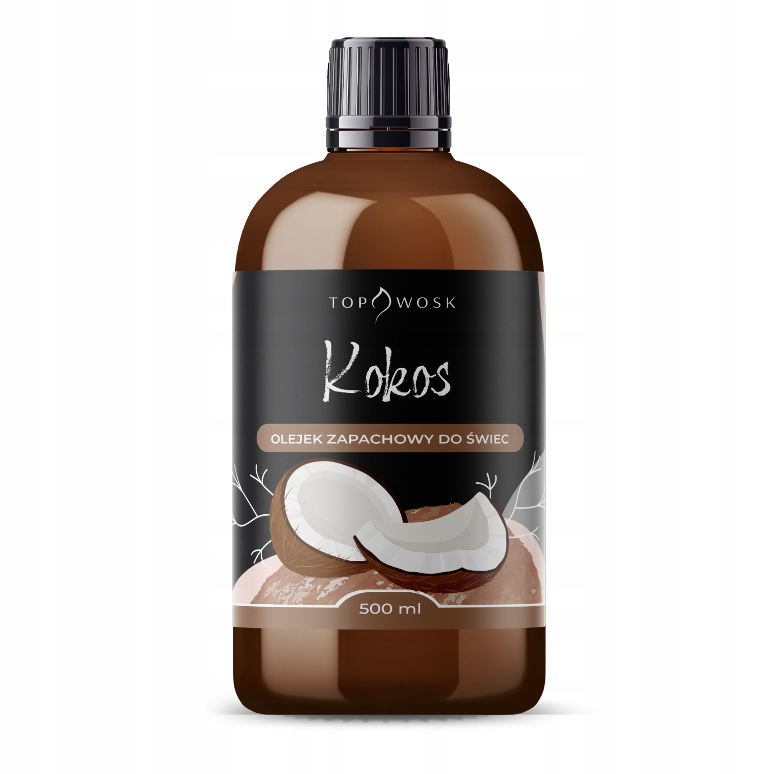 Vonný olej do svíček Kokos 500 ml vůně do parafínového vosku