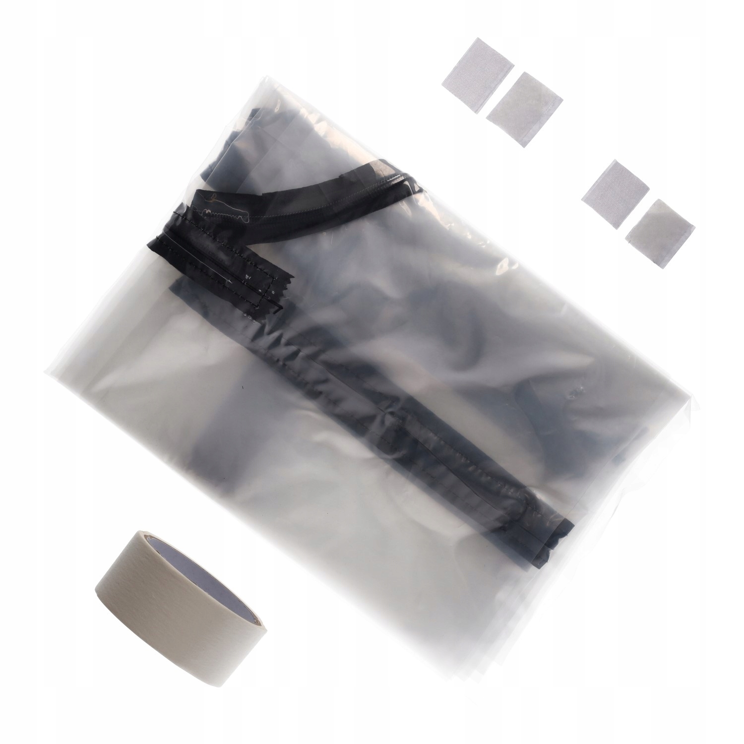 KURTYNA PRZECIWPYŁOWA DRZWI REMONTOWE BUDOWLANE 120 x 220cm FOLIA OCHRONNA Stan opakowania oryginalne