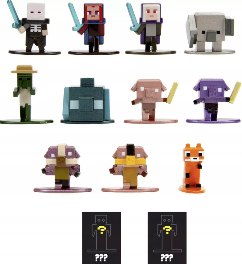 SÁČEK MINECRAFT LEGENDS - KOVOVÁ FIGURKA PŘEKVAPENÍ Minimální věk dítěte 3