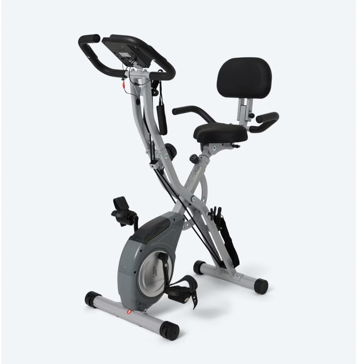 Rower treningowy stacjonarny składany multifunk do domu z linkami oporowymi