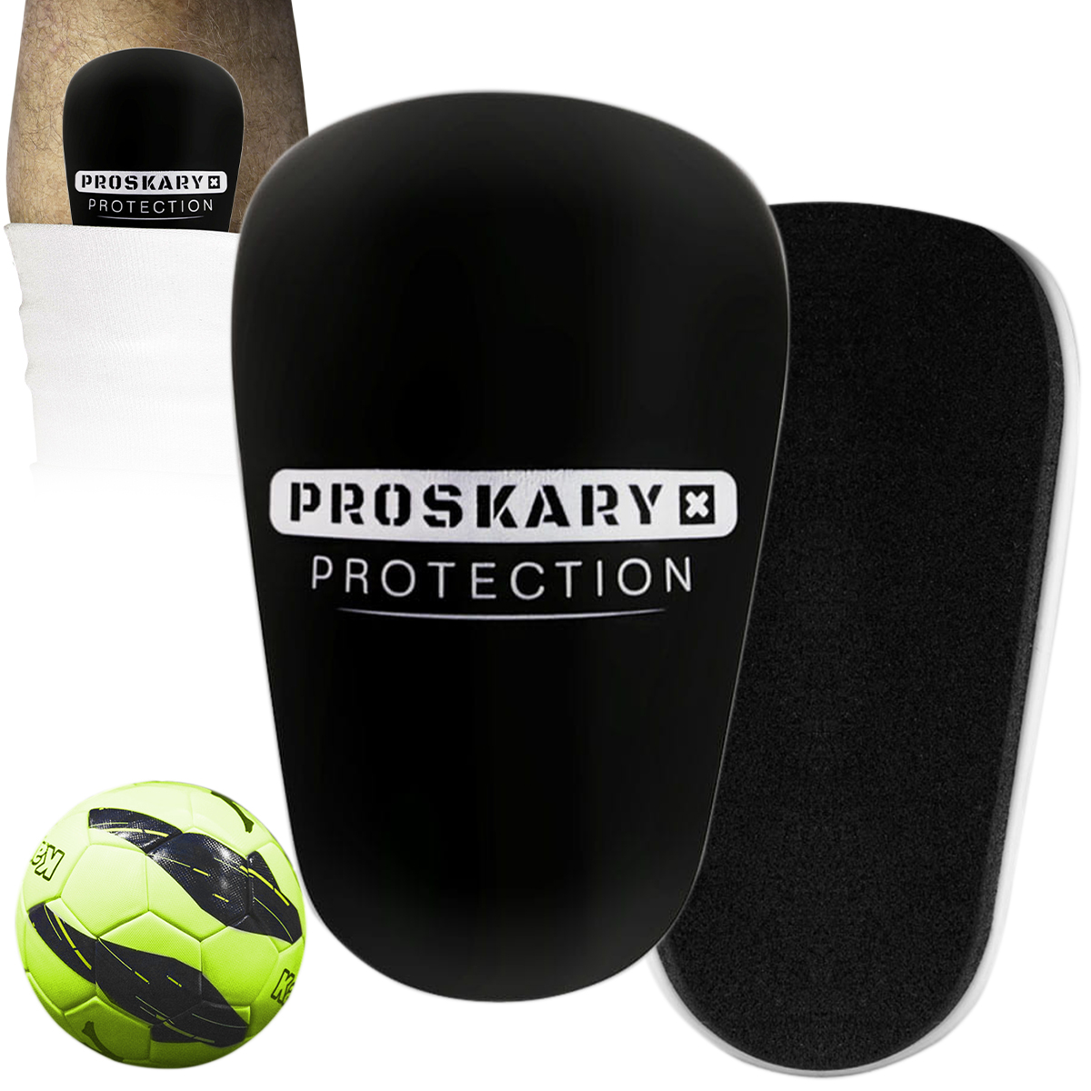 OCHRANIACZE PIŁKARSKIE MINI MAŁE PRZYLEGAJĄCE LEKKIE - PROSKARY