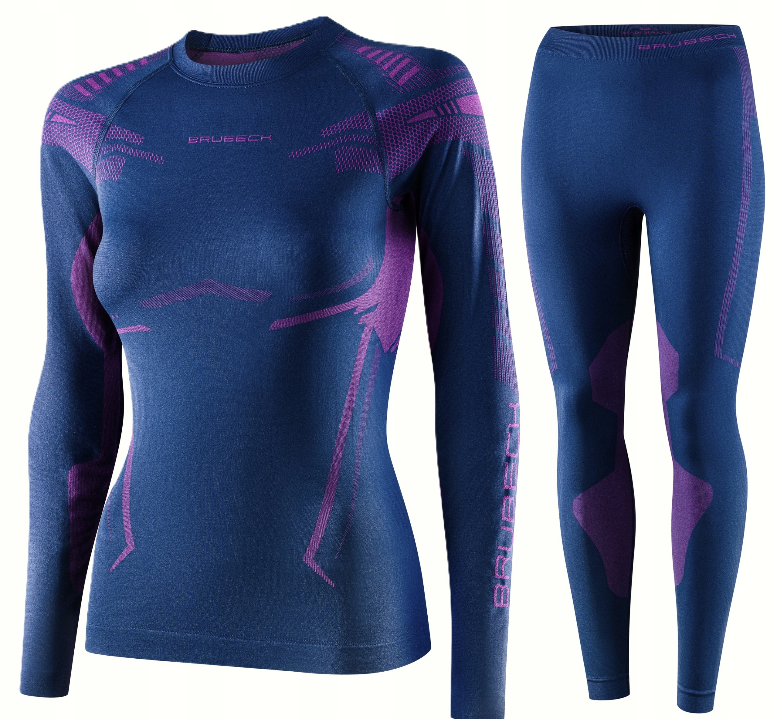 Damska Bielizna Termoaktywna Oddychająca Pod Kombinezon Motocyklowy Brubeck