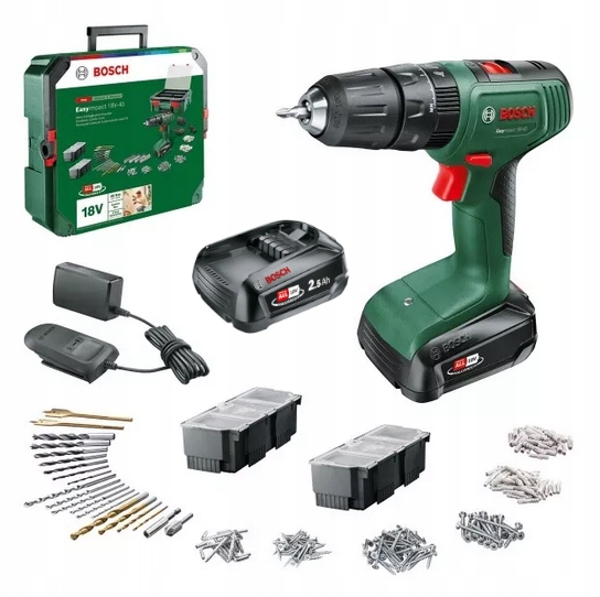 

Bosch Wkrętarka Udarowa 2 Aku Zestaw Majsterkowicz