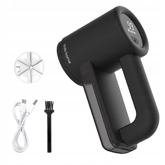 MOCNA MASZYNKA GOLARKA DO UBRAŃ SWETRÓW Kolor dominujący biały