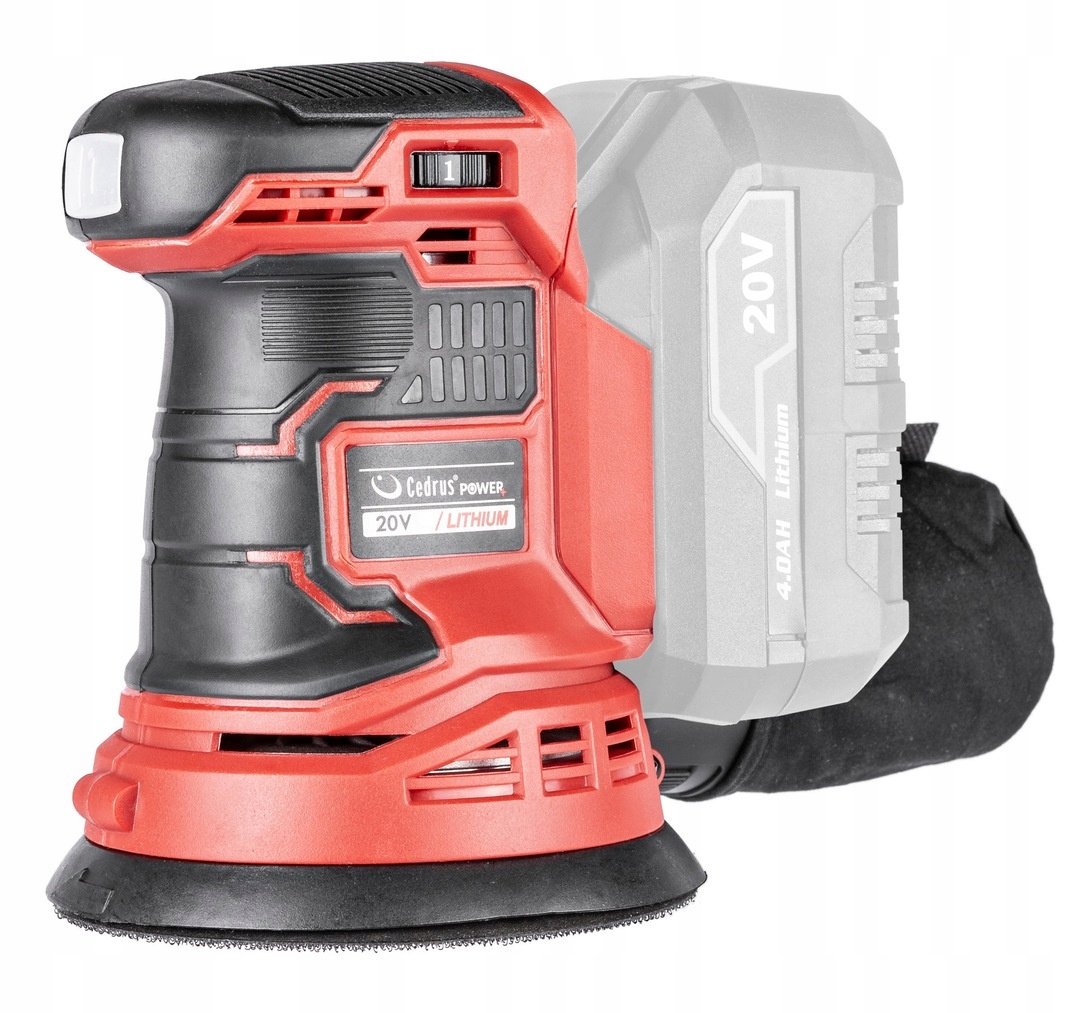 Szlifierka Mimośrodowa 125MM Cedrus Power+ OS125Li 20V