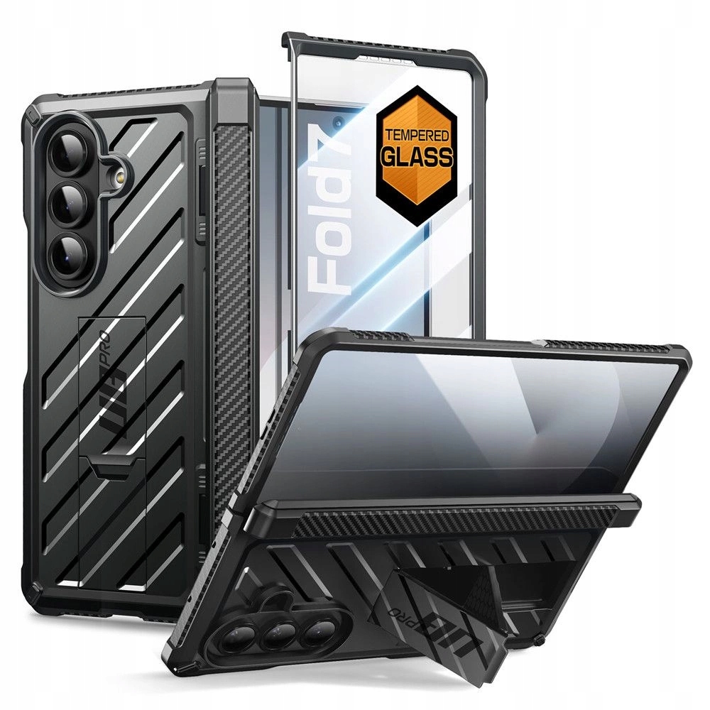 Pouzdro Supcase Unicorn Beetle Pro pro Samsung Galaxy Z Fold 7 černé