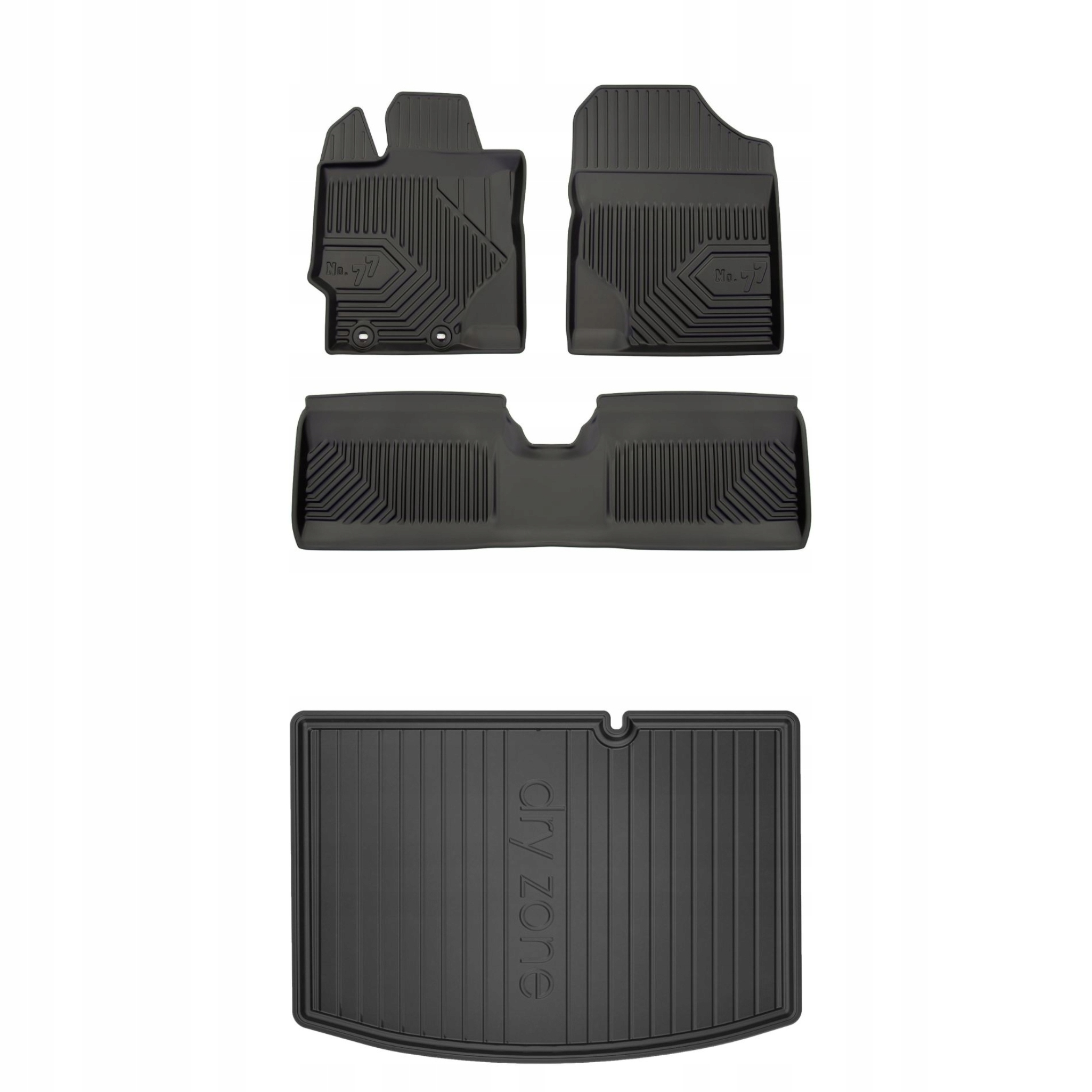 Sada gumových koberců a rohoží pro Toyota Yaris III