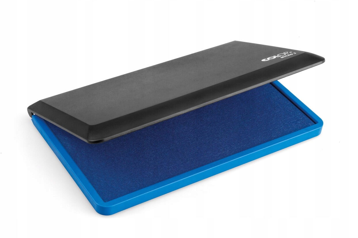 Poduszka do stempli ręcznych Niebieski 90mm/50mm