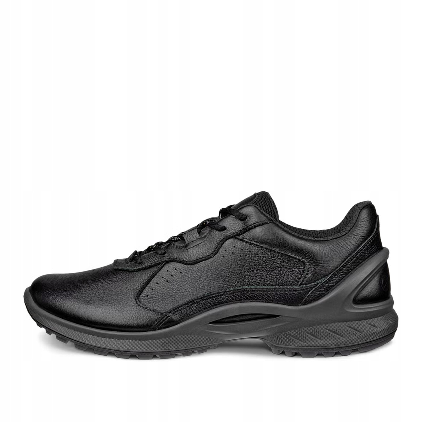 Sneakersy Damskie Ecco Biom Energi Czarne Skórzane Niskie Sznurowane 37