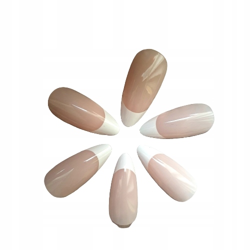 

Paznokcie Sztuczne Tipsy Z Klejem 24SZT