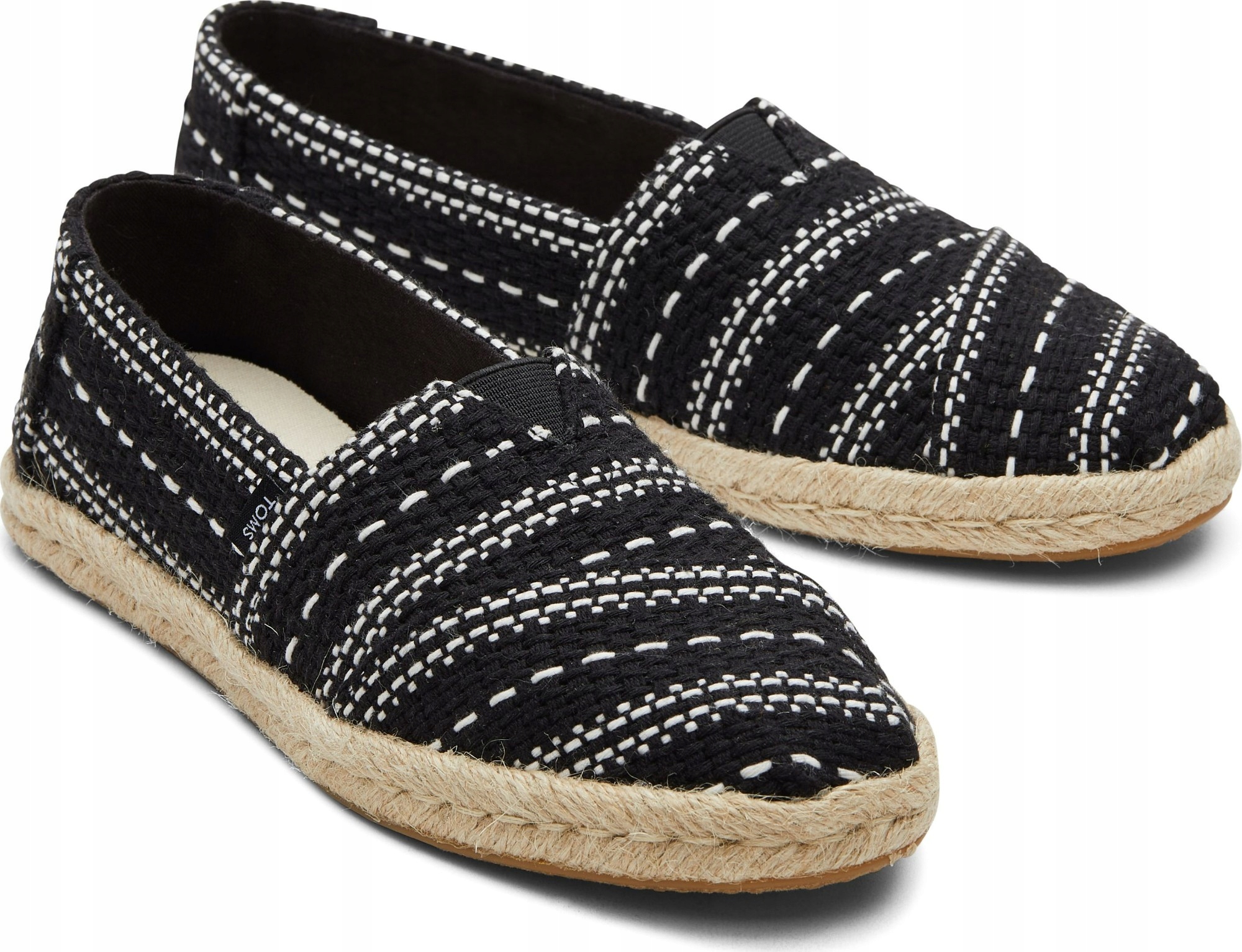 Toms Chunky Global Woven Women Alpargata Rope espadrilky slip-on slipony 36