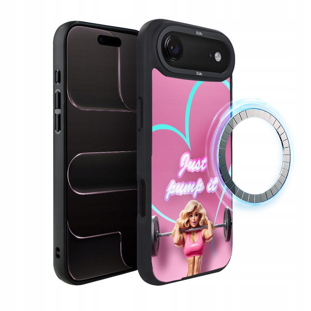 Matný Pouzdro Ibizu DropGuard pro iPhone Air s MagSafe, #Move, Pump it love