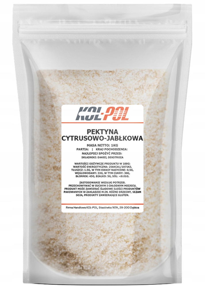 Levně Pektin 1 kg Citrusově amidovaný pro džemy Kol-Pol